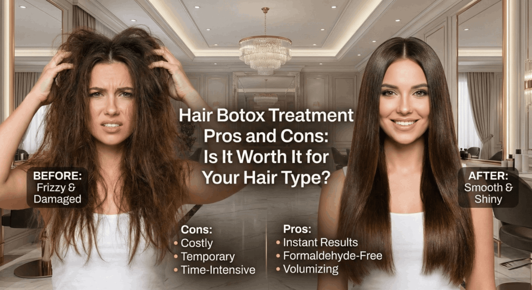 Hair Botox Treatment Pros and Cons