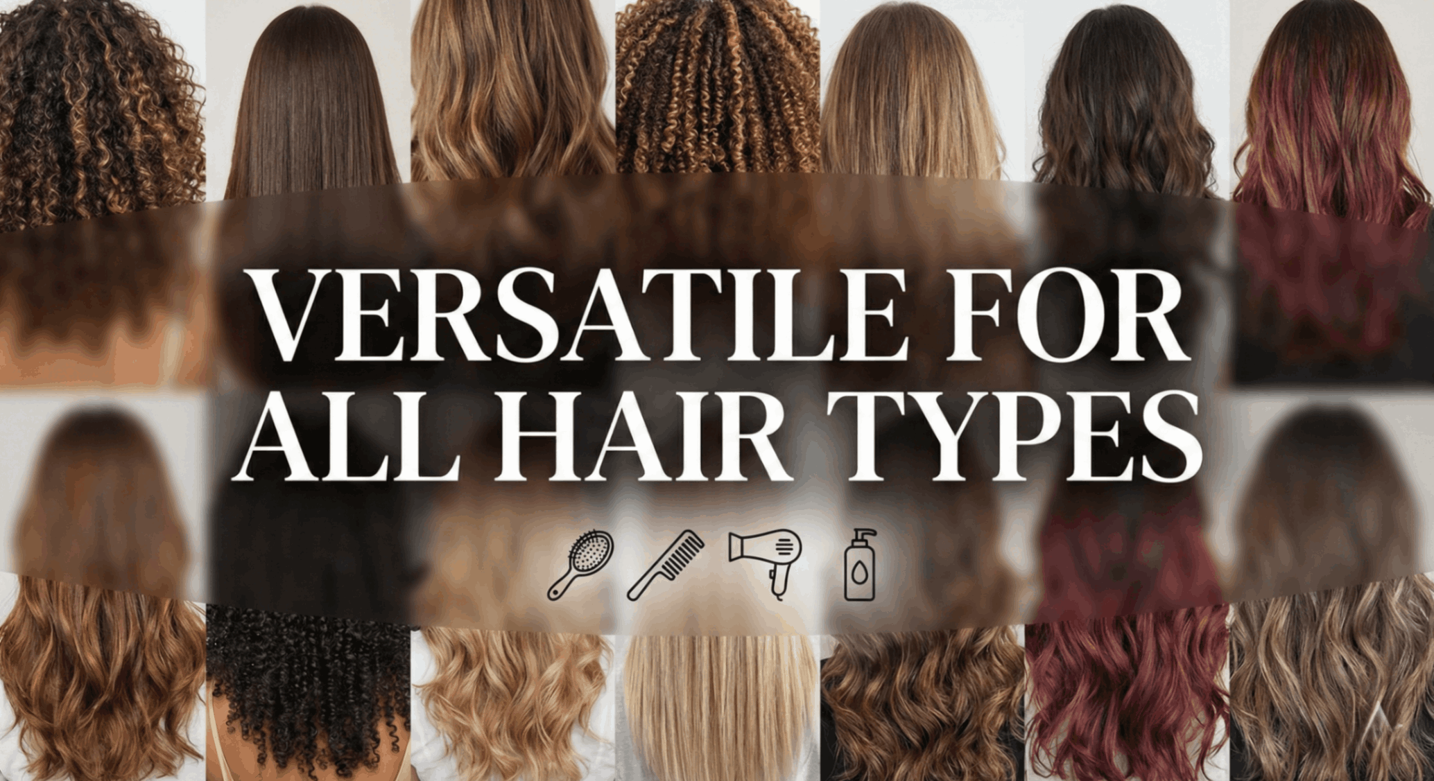 Versatile for All Hair Types