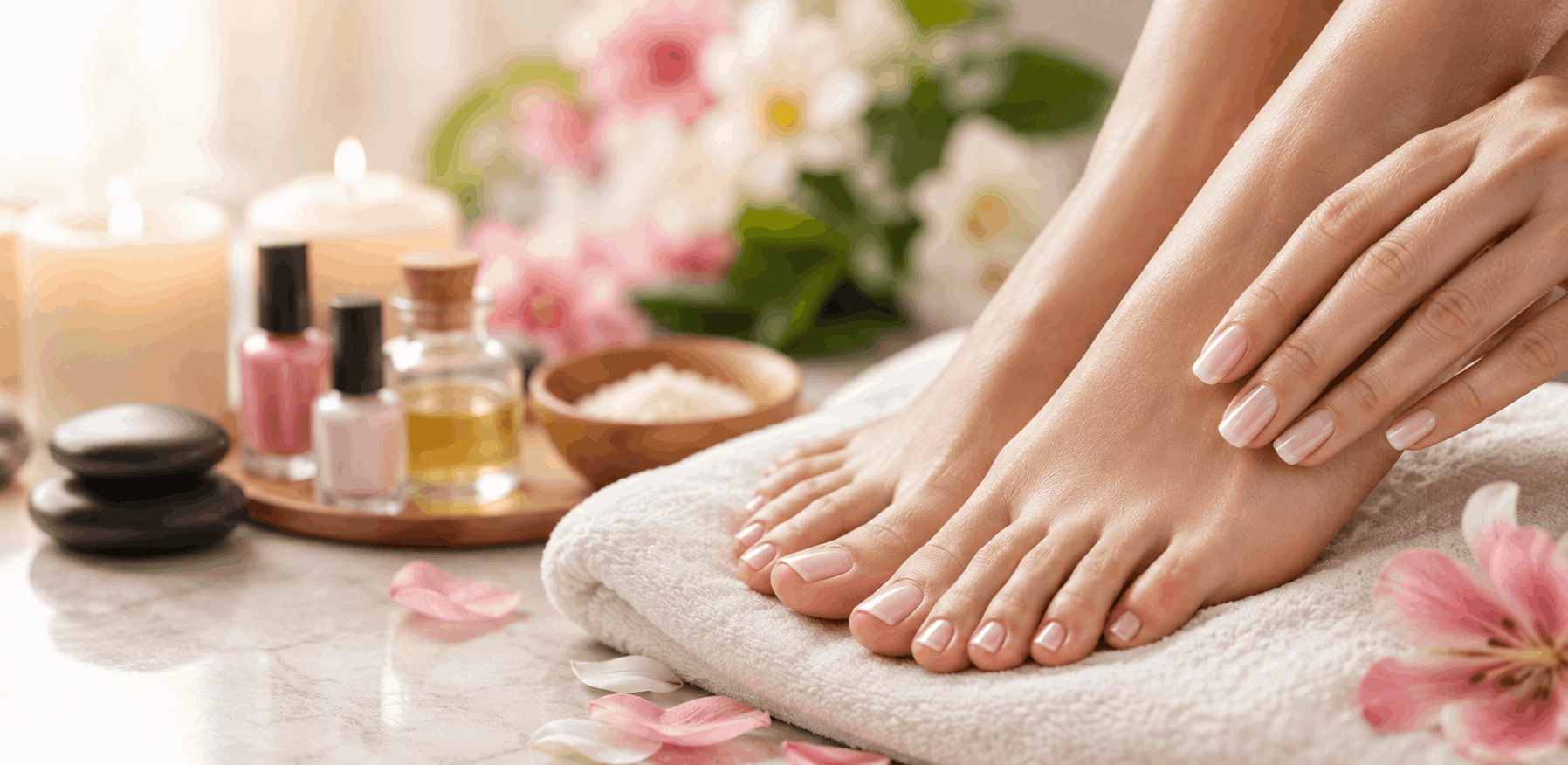 manicure and pedicure the complete guide to healthy beautiful hands and feet